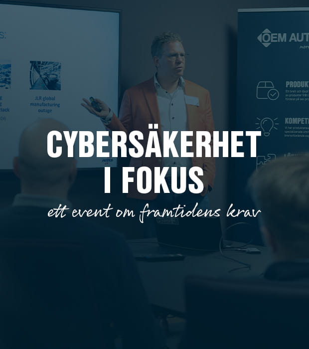 Vi samlade industrin kring cybersäkerhet – så möter du nya krav
