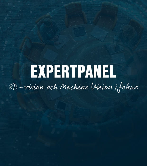 Vi deltar i expertpanel om 3D-vision och Machine Vision