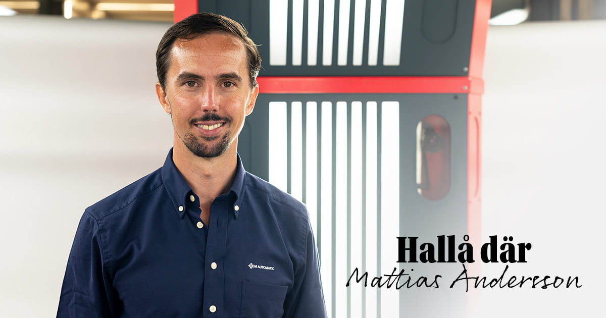 Hallå där Mattias Andersson