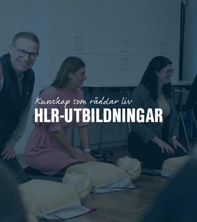 Vi utbildar oss inom HLR
