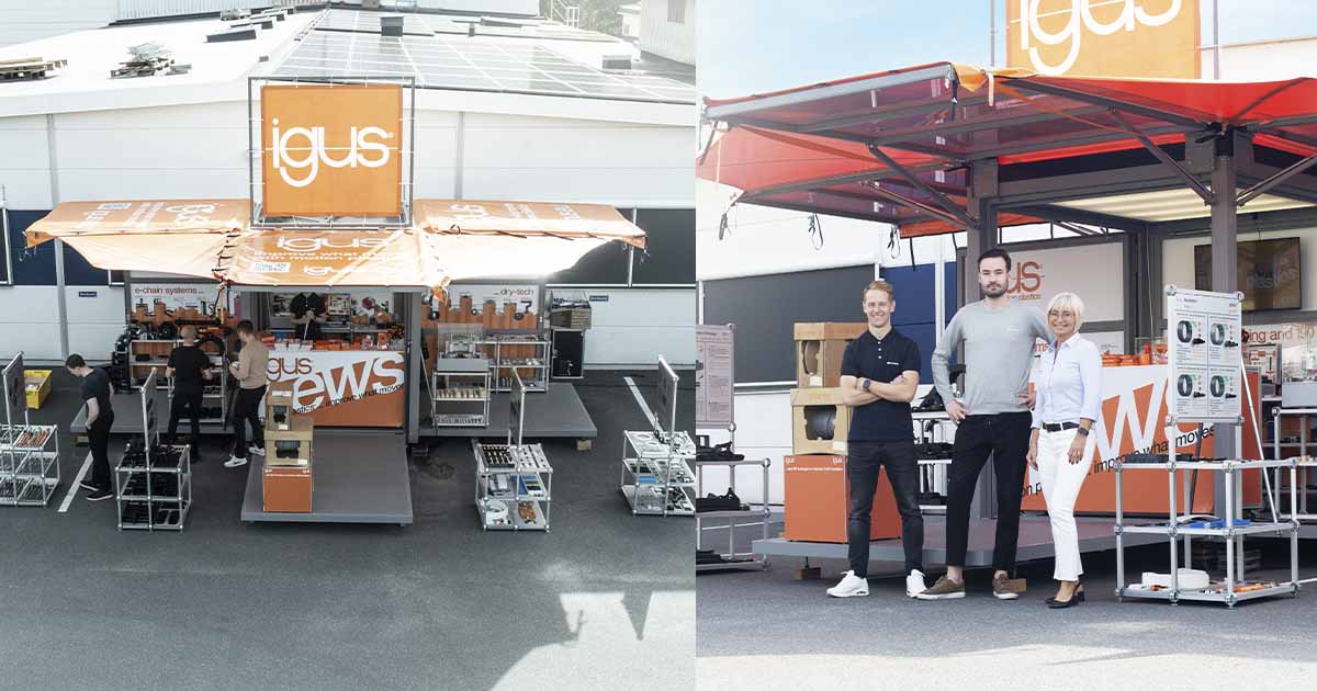 igus roadshow på besök hos oss