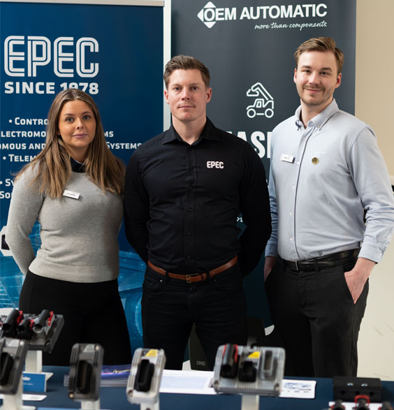 Bella, Markus (EPEC) och Hannes