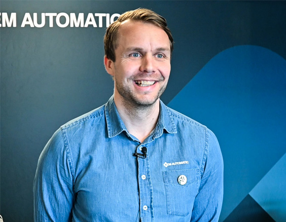 Johan Löfgren, chef produktområde Maskin