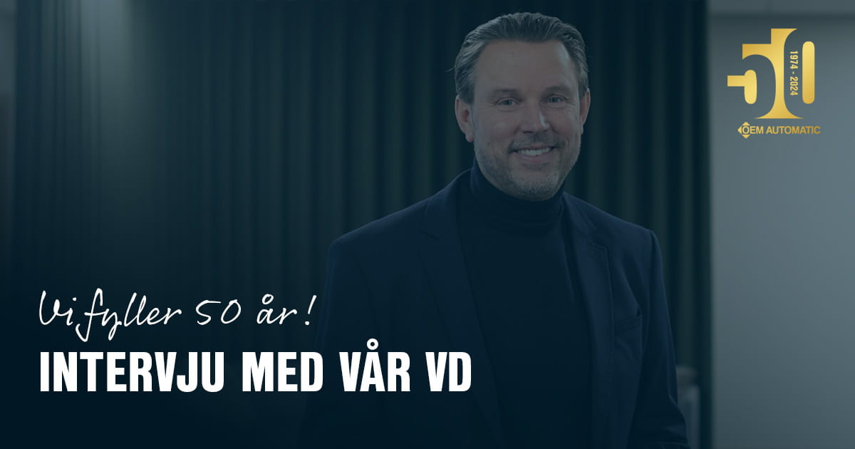 Intervju med Jens Kjellsson i samband med 50 års jubileum