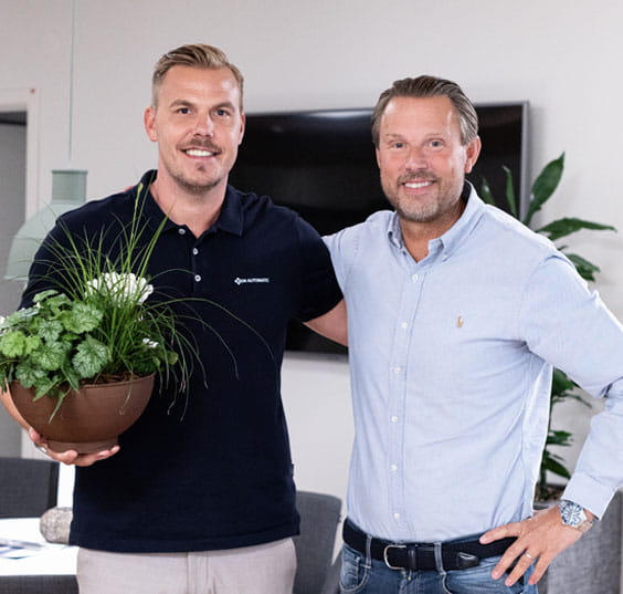 Markus firar 25 år på OEM Automatic