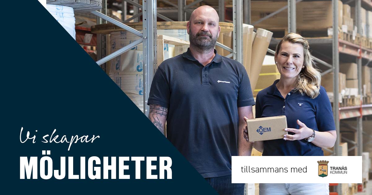 OEM Automatic skapar möjligheter tillsammans med Tranås kommun 
