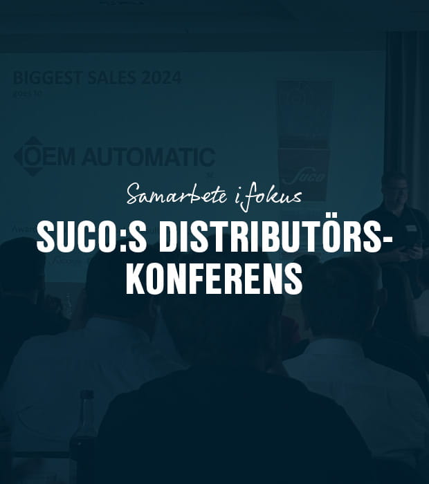 Vi deltog på Suco:s distributörskonferens – samarbete och framtid i fokus