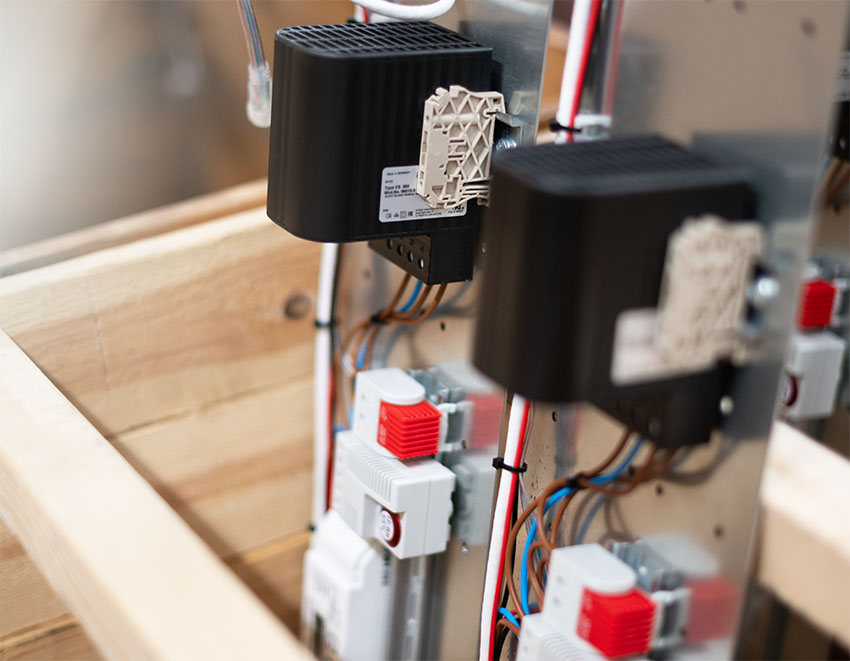 produkterna i applikationen hos novael