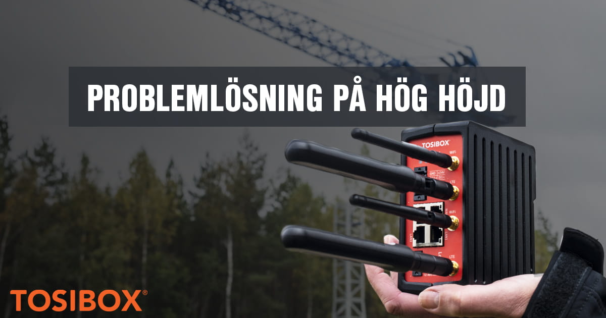 TOSIBOX hos Artic Crane
