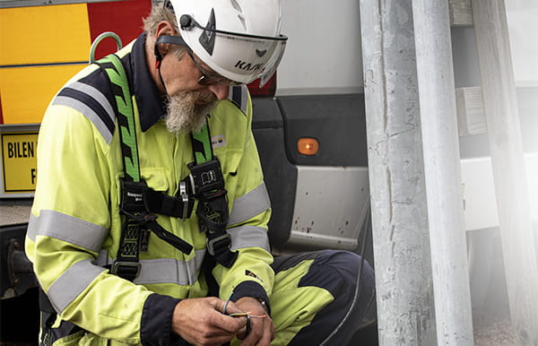 Vattenfall installerar belysning från Exolöf