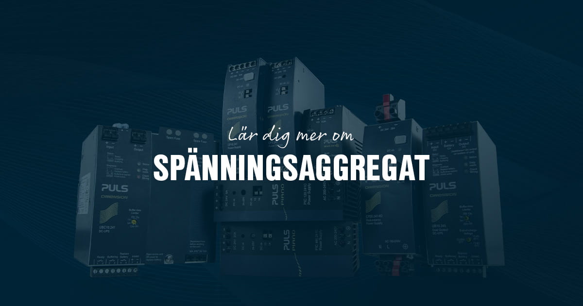 Lär dig mer om spänningsaggregat