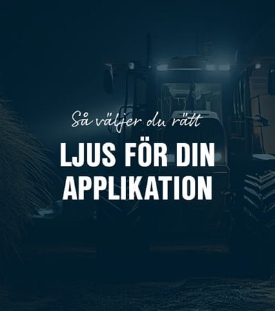 Ljusbild i arbetsbelysning – så väljer du rätt ljus för din applikation