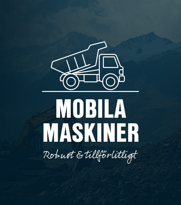 Mobila maskiner – lösningar för tuffa miljöer
