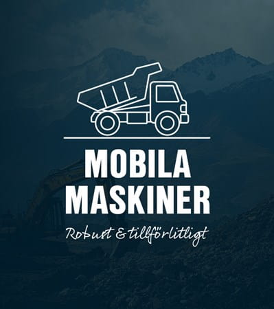 Mobila maskiner – lösningar för tuffa miljöer
