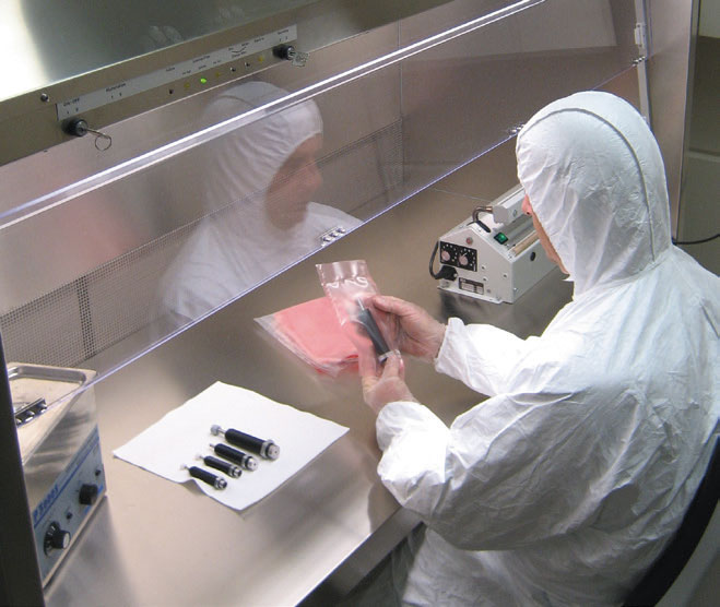 industtristötdämpare renrum weforma