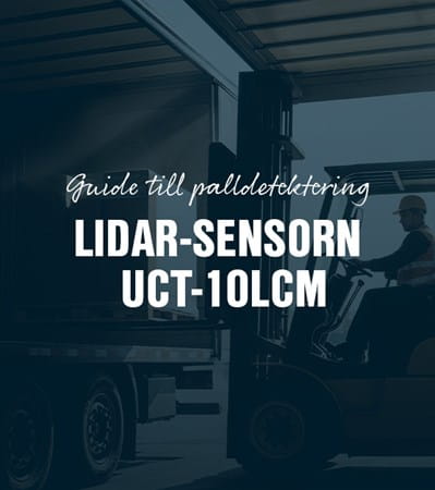 En guide till exakt palldetektering - LiDAR-sensorn UCT-10LCM
