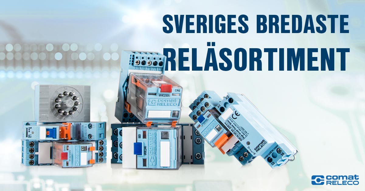 Sveriges bredaste reläsortiment