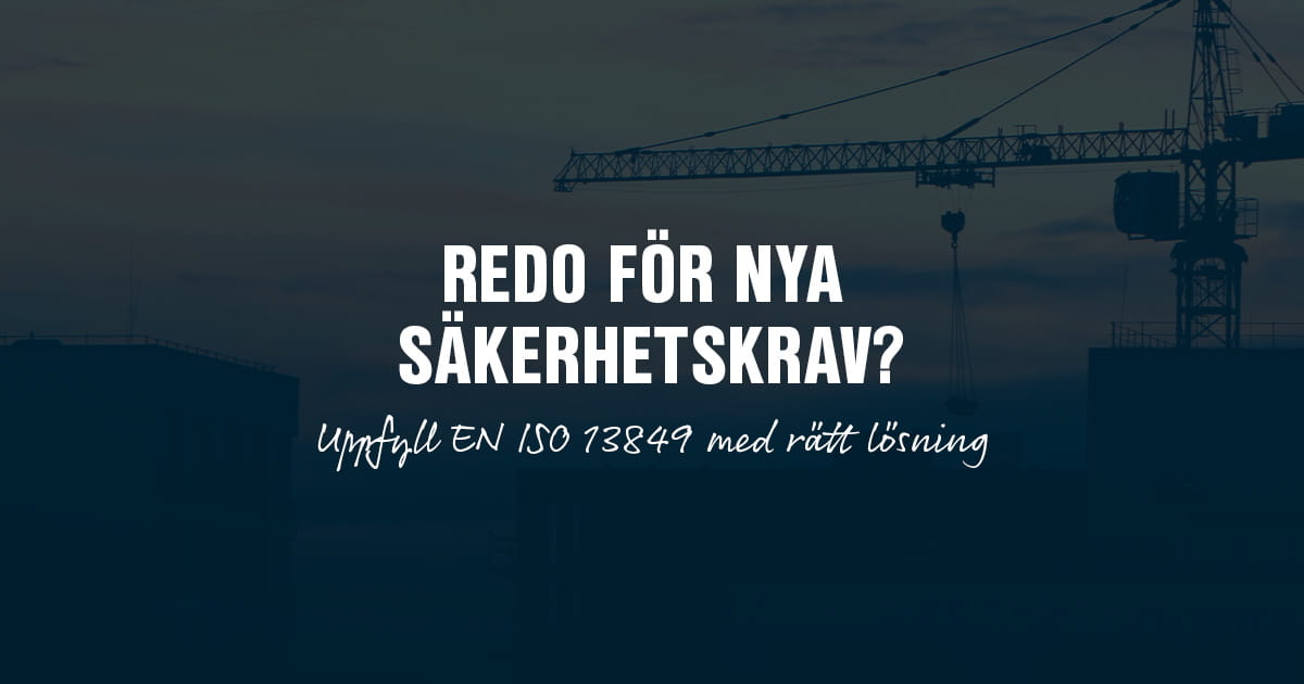 Nya säkerhetskrav ställer högre krav på kraftmätning