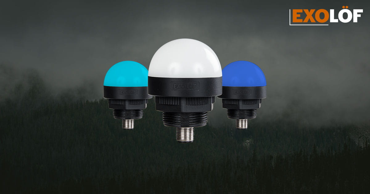 Panelmonterad RGB-lampa