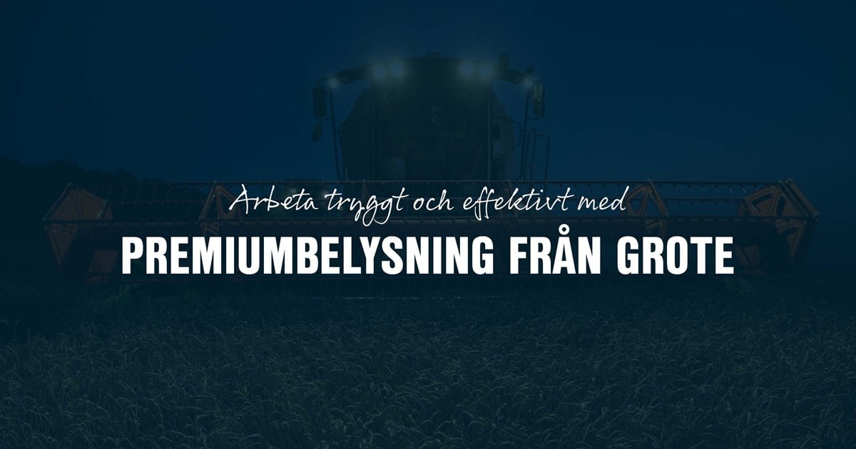 Premiumbelysning från Grote