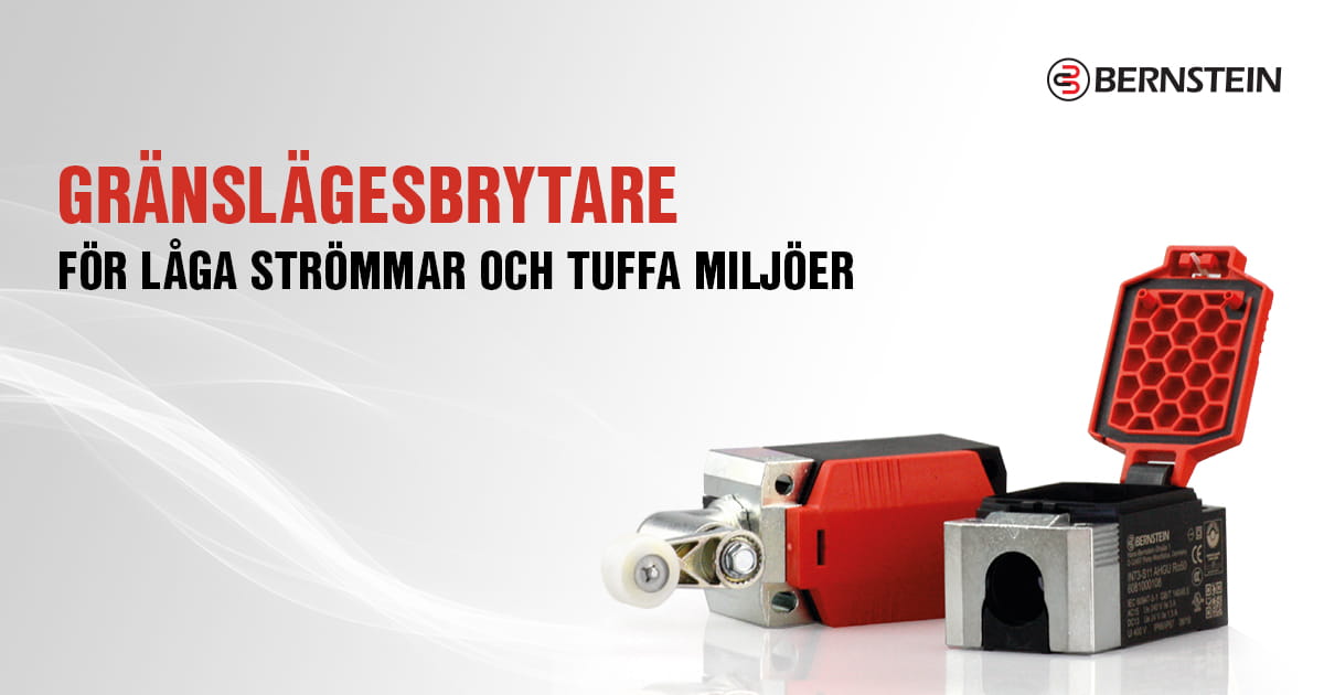 Gränslägesbytare för låga strömmar och tuffa miljöer