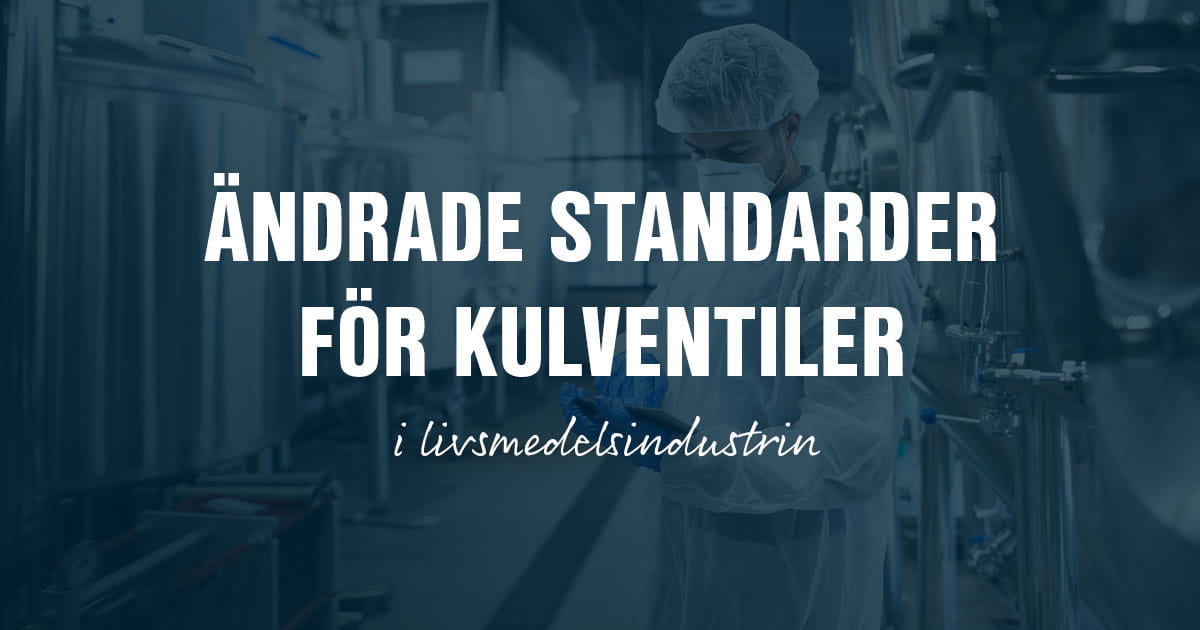 Kulventiler sätesventiler OG