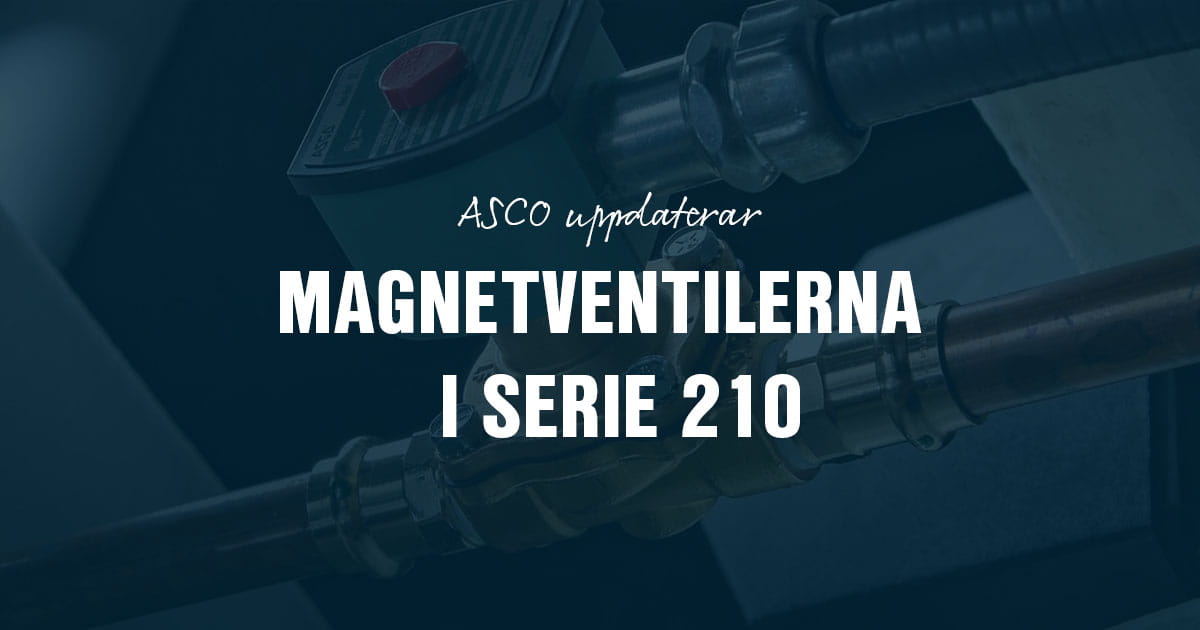 MAGNETVENTILER serie 210