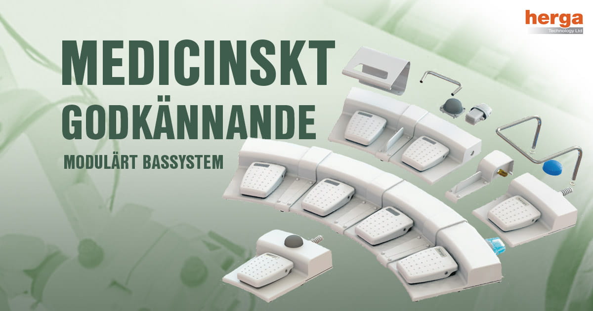 Hergas fotpadaler nu med medicinskt godkännande