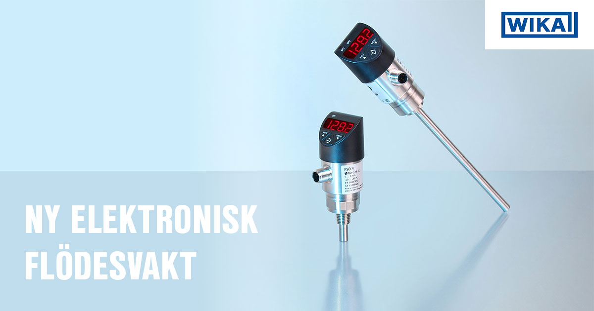 Ny elektronisk flödesvakt