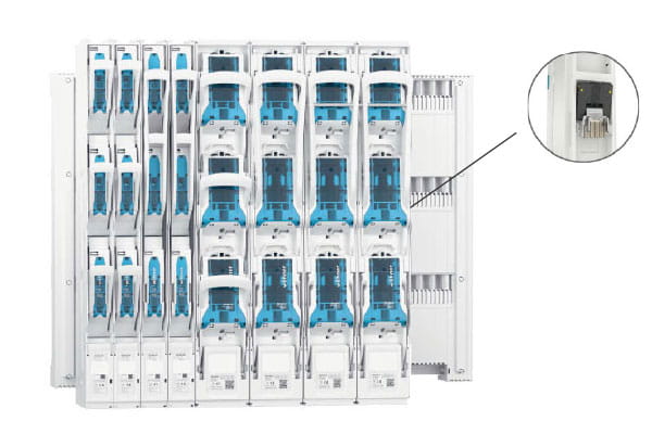 Wöhner Quadron knivsäkringslister
