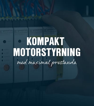 Lovato ME-serien – kompakt och pålitlig motorstyrning