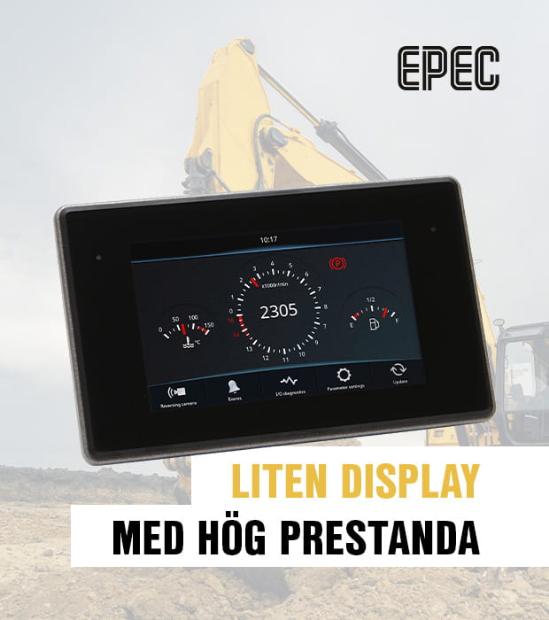 Liten display med hög prestanda