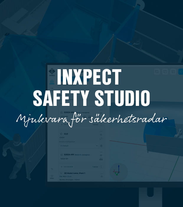 Inxpect Safety Studio – ny mjukvara för säkerhetsradar