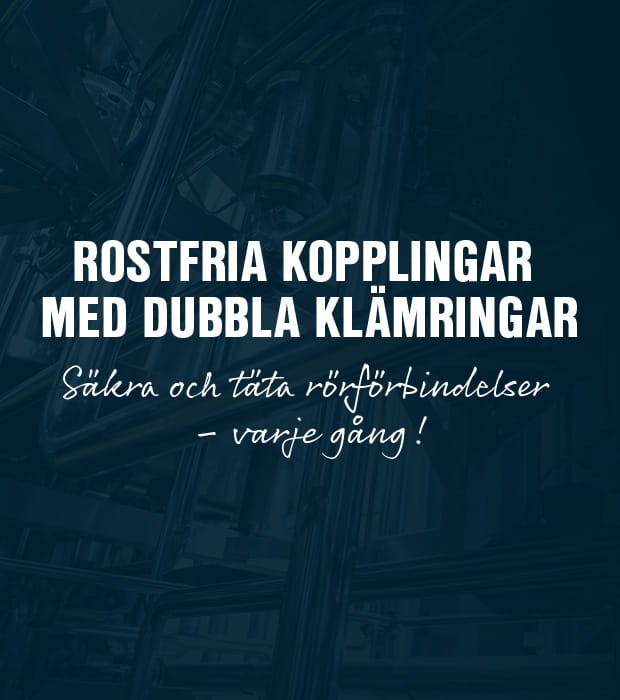 u2-Lok – rostfria dubbelklämringskopplingar för säker drift