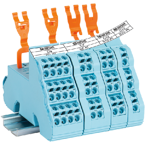 Snap-in mekanism för märkning