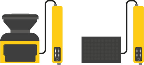 SSP skyddsfunktioner på baksidan