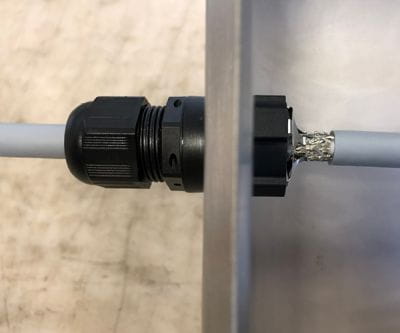 installation ventGLAND MagikNUT