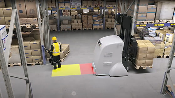 säkerhetsscanner Laser Sentnel agv datasening