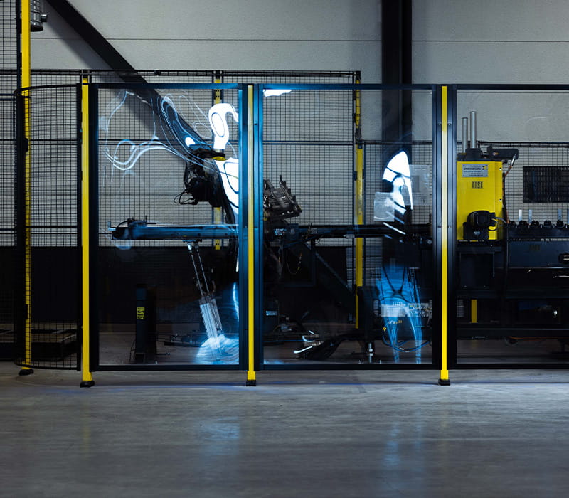 X-Guard maskinskydd – flexibla och säkra staketsystem för industrin