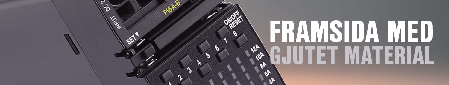 Framsida med gjutet material pisa b