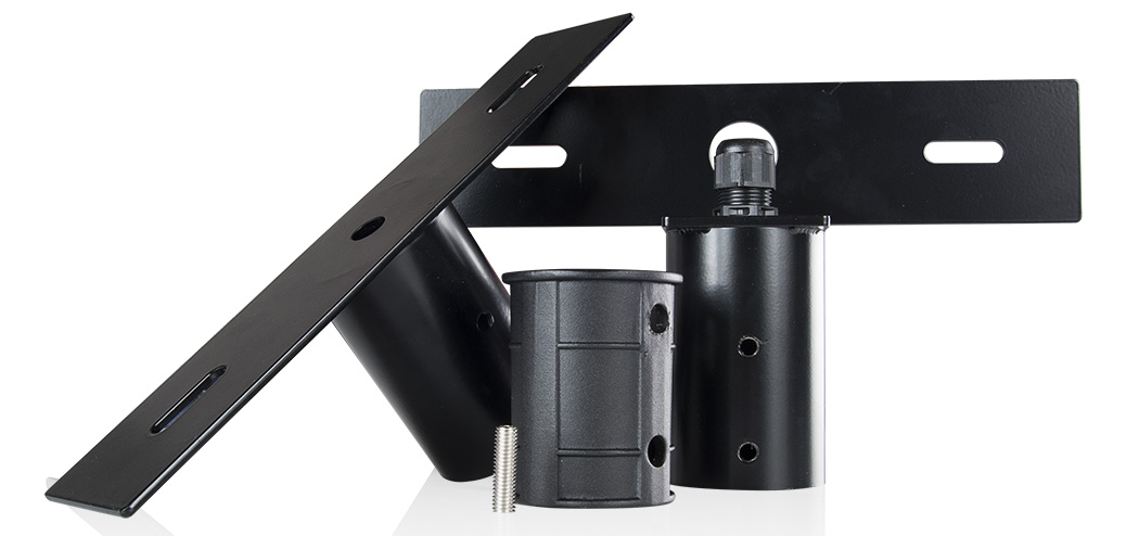 Vi har tillbehör och fästen till Exolöfs utomhusbelysning