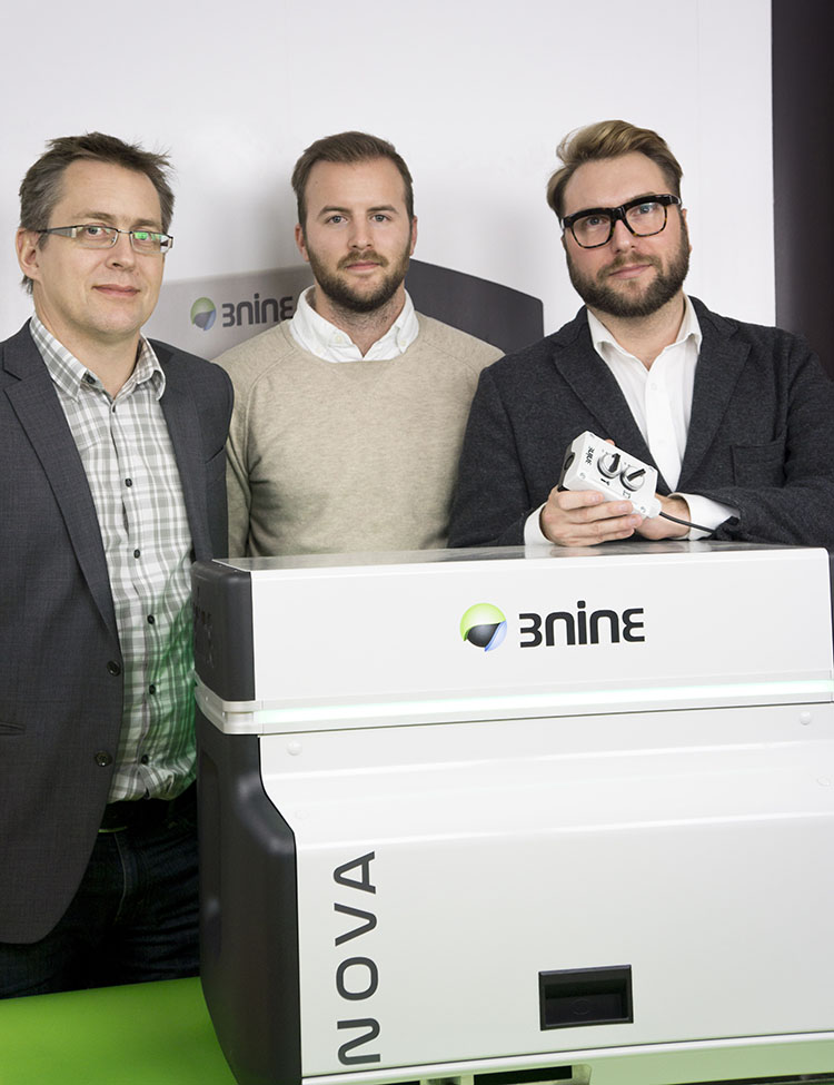 OEM Automatic och 3nine framför oljeavskiljaren