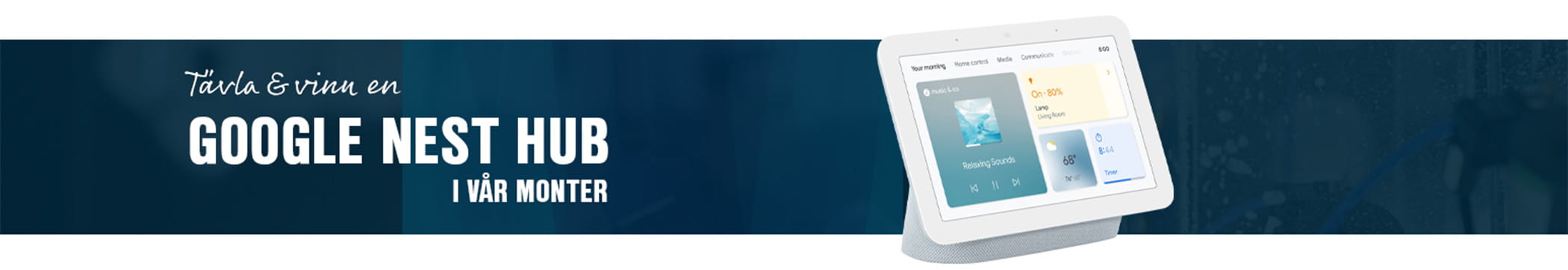 Vinn en google nest hub i vår monter på processteknik