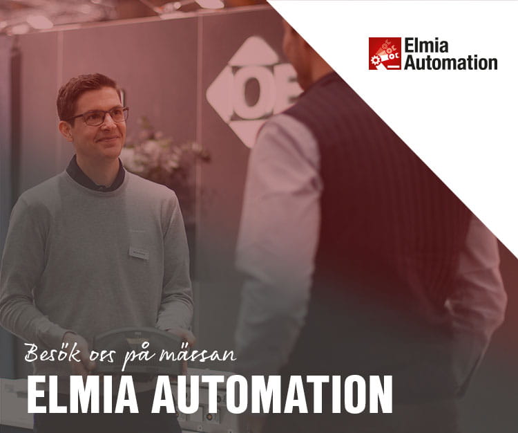 Besök oss på Elmia Automation