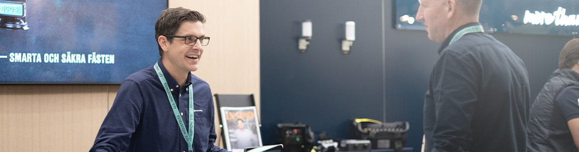 Johan i montern på subcontractor