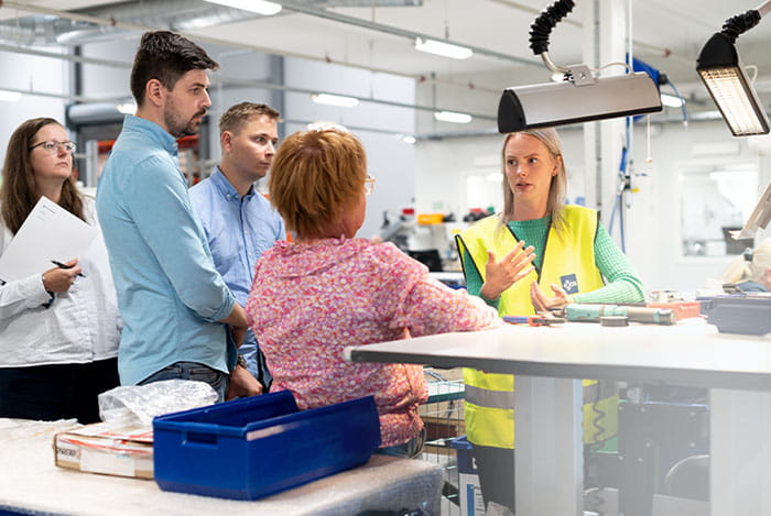 Rundtur på vårt logistikcenter