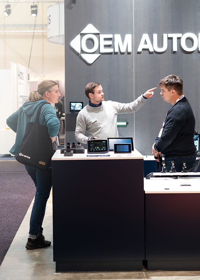 William i vår mpnter på Elmia Subcontractor