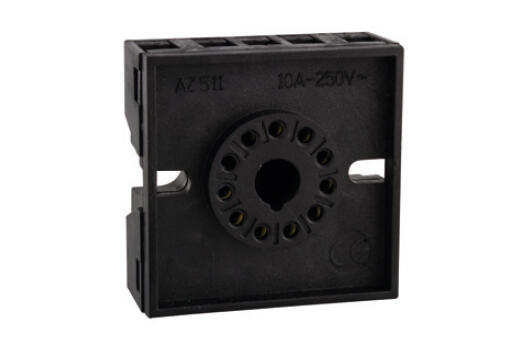 11-polig skruvsockel för panelmonterad tidreläer