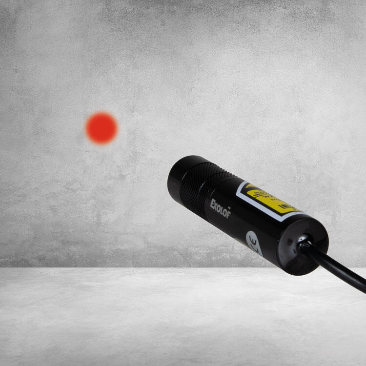 Industriell laser röd punkt Exolöf