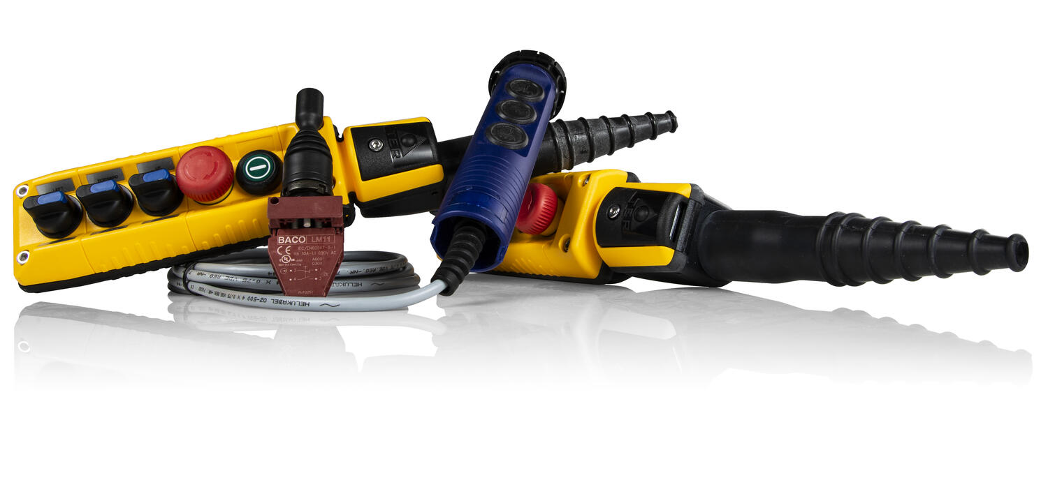 joystick och handmanöverdon